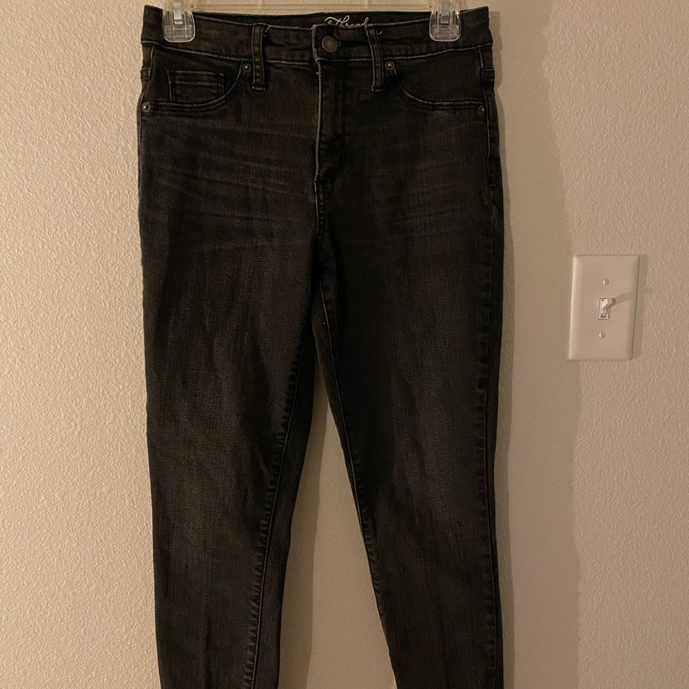 Black Grey Jeans